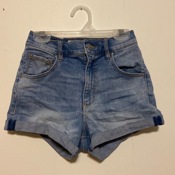 Garage High Rise Jean Shorts - Picture 1 of 2